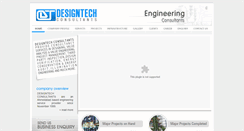 Desktop Screenshot of designtechconsultants.com
